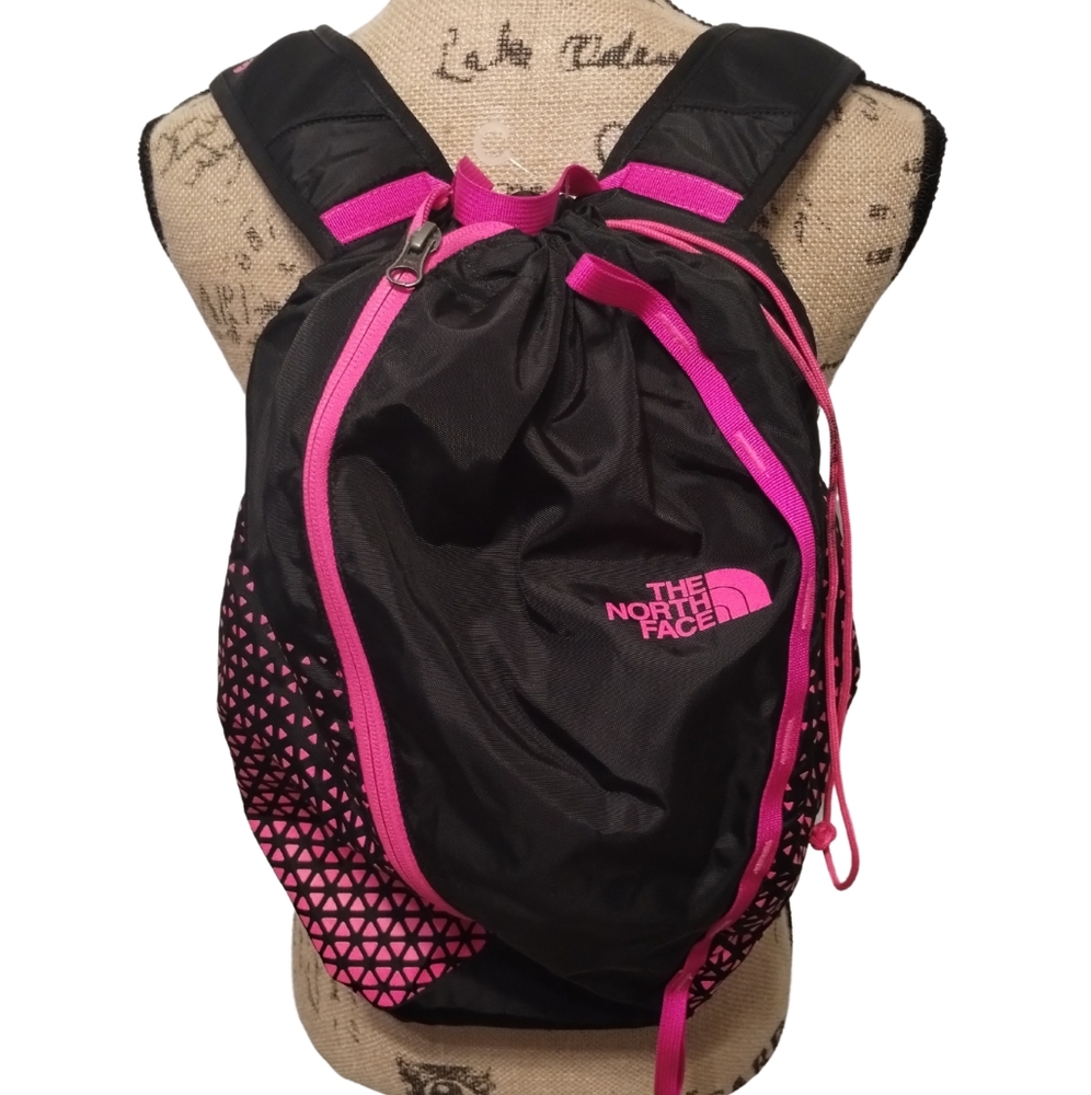 The North Face Black and Pink Women's Backpack